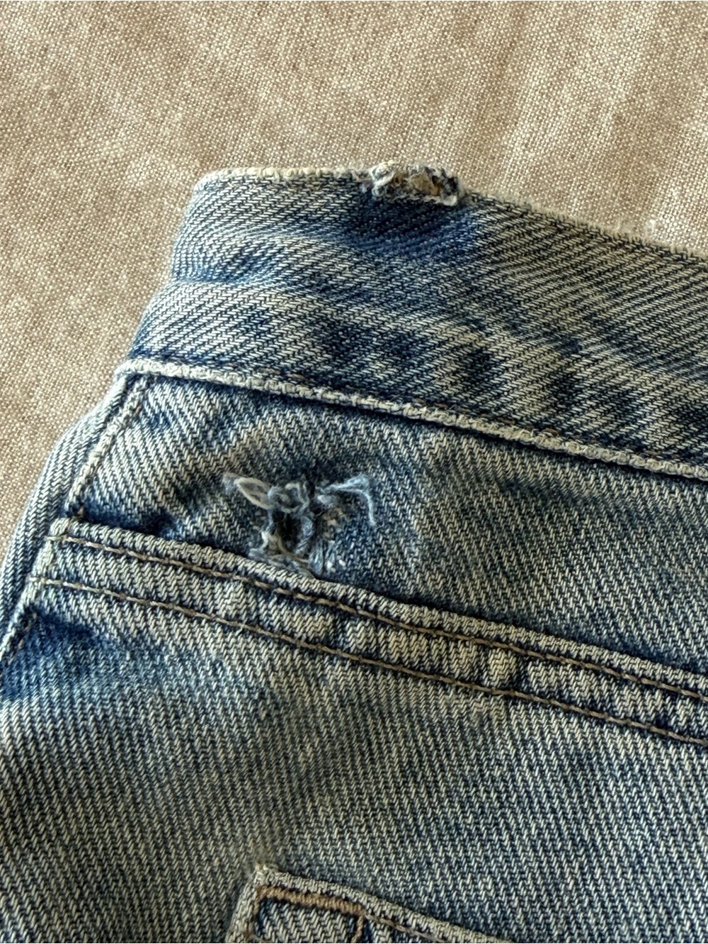 VTG Guess Jeans 90s High Waisted Straight Leg - Picture 5 of 5